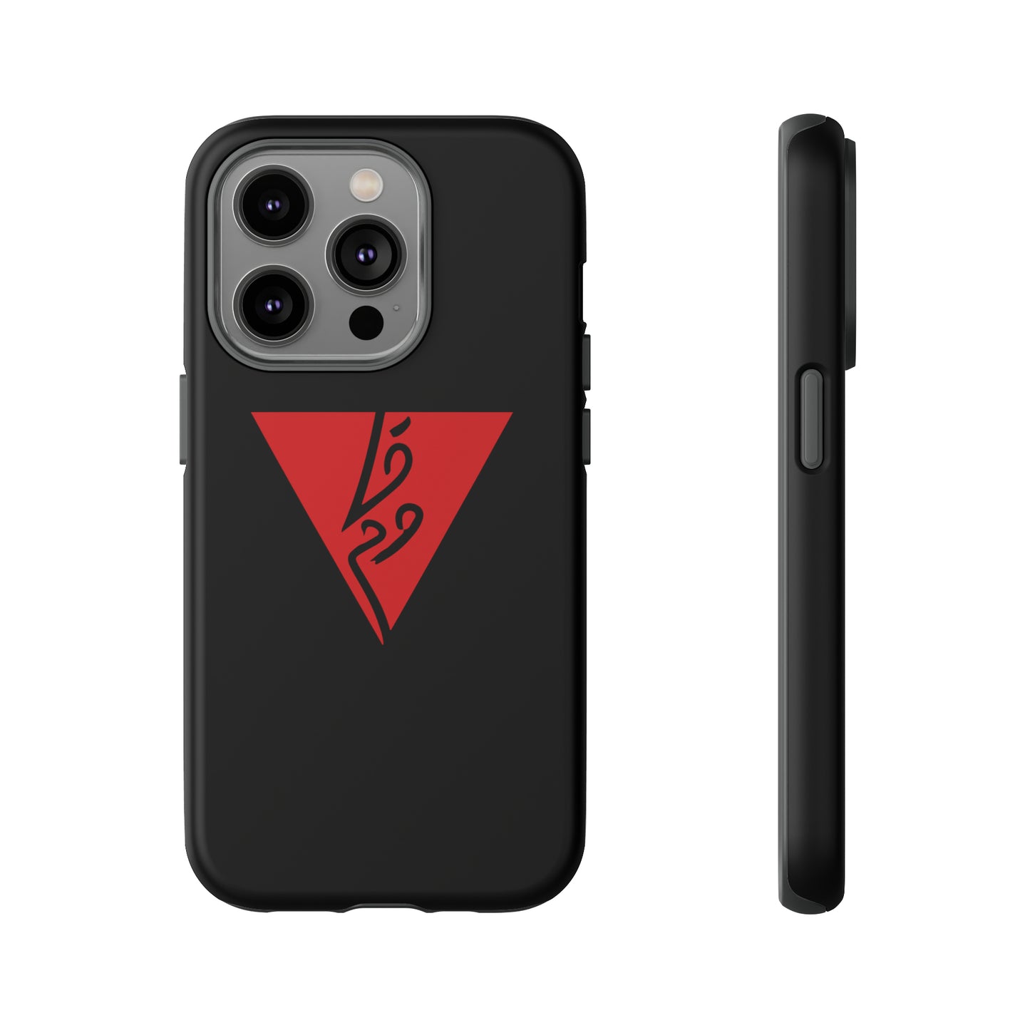 iPhone Tough Case Red Triangle