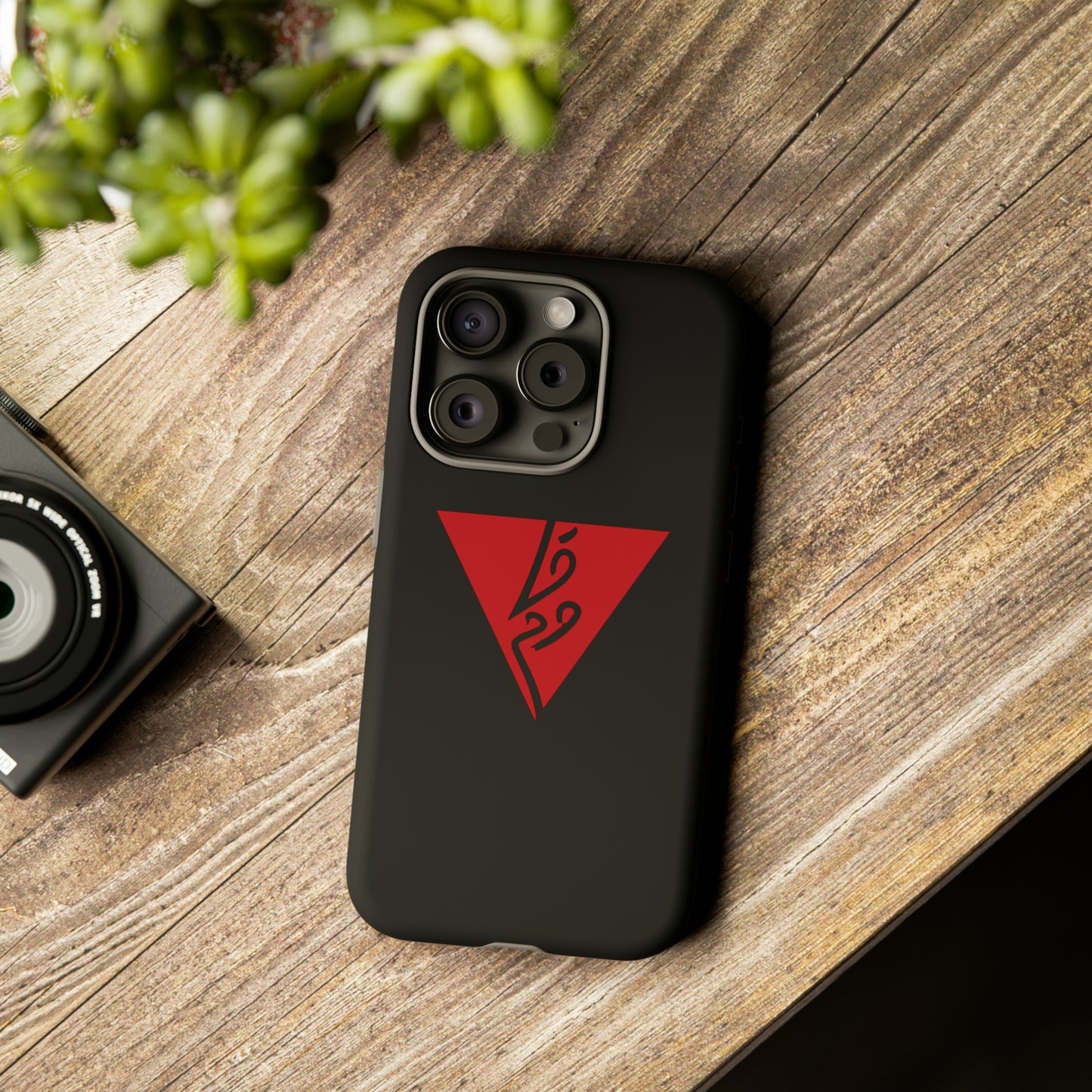 iPhone Tough Case Red Triangle