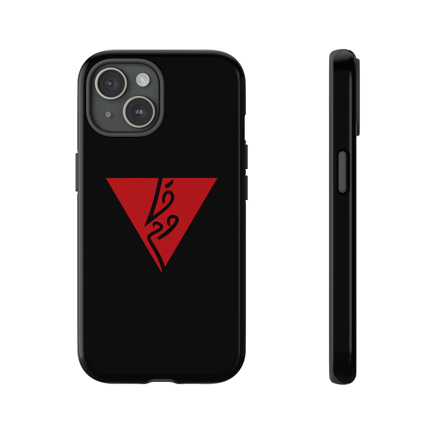 iPhone Tough Case Red Triangle