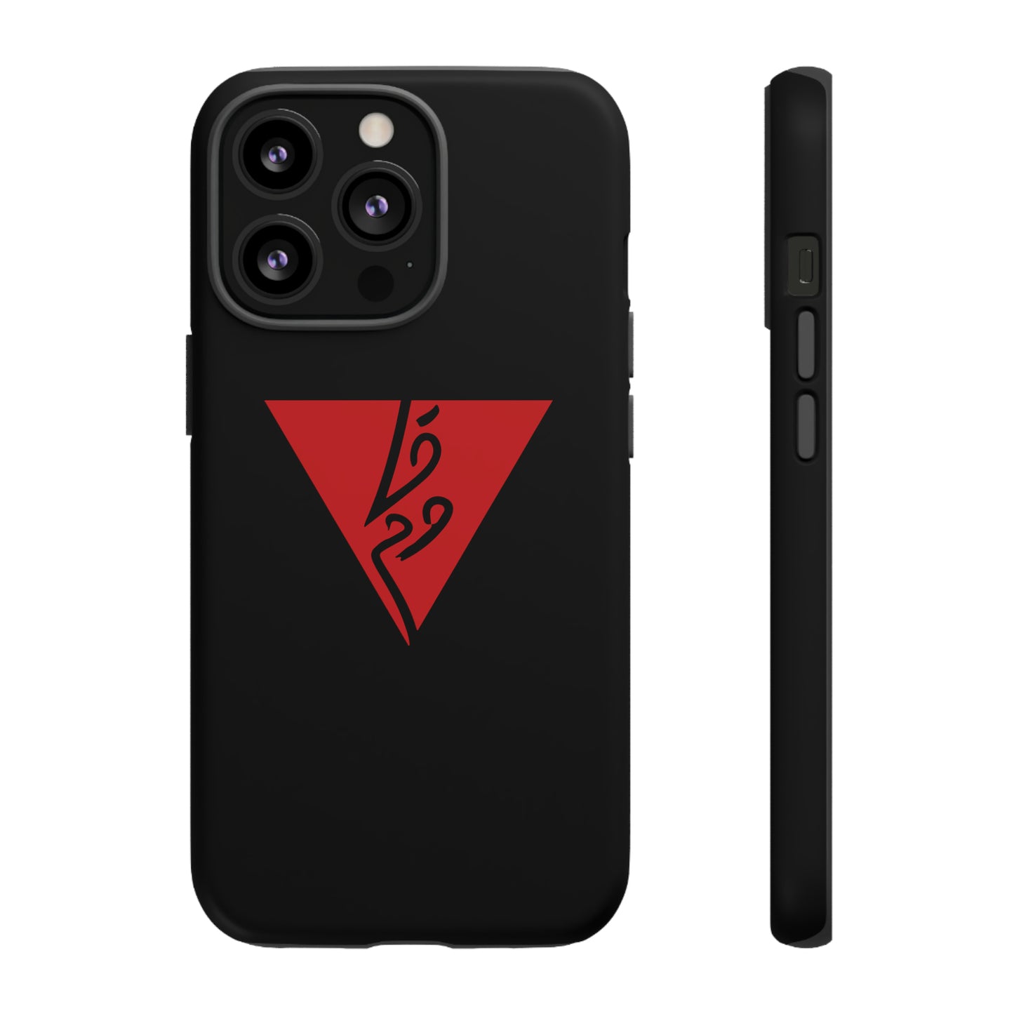 iPhone Tough Case Red Triangle