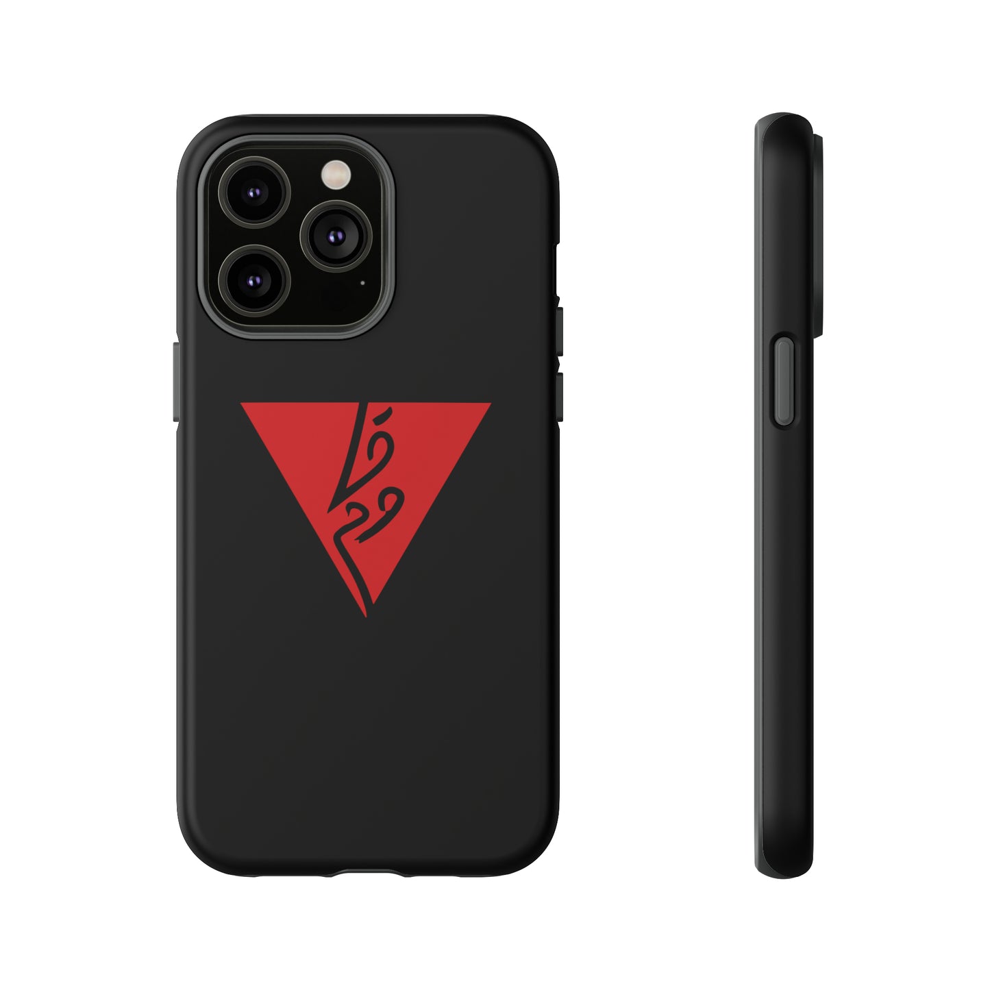 iPhone Tough Case Red Triangle