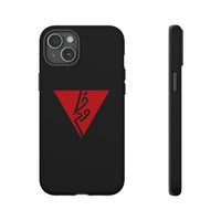 iPhone Tough Case Red Triangle