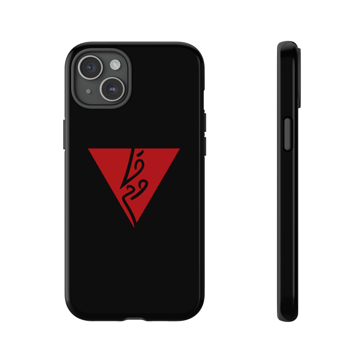 iPhone Tough Case Red Triangle