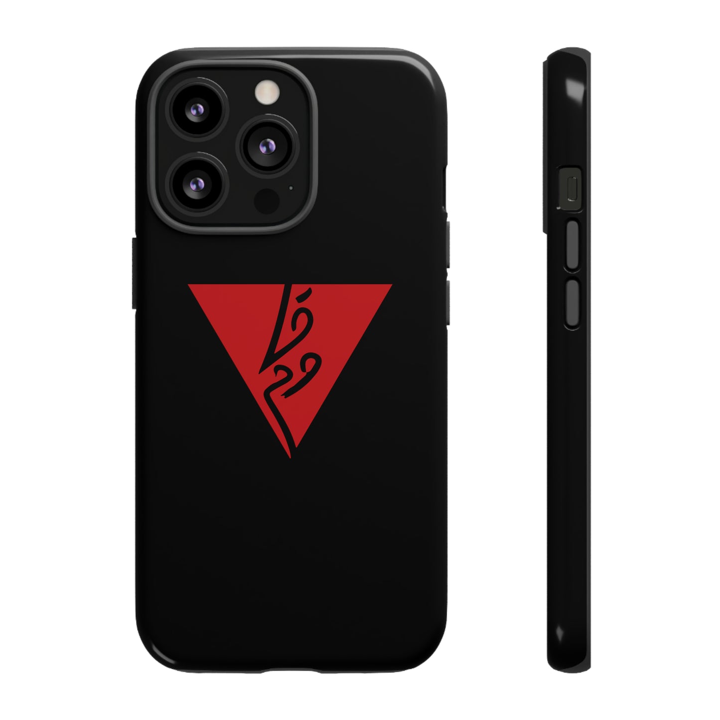 iPhone Tough Case Red Triangle