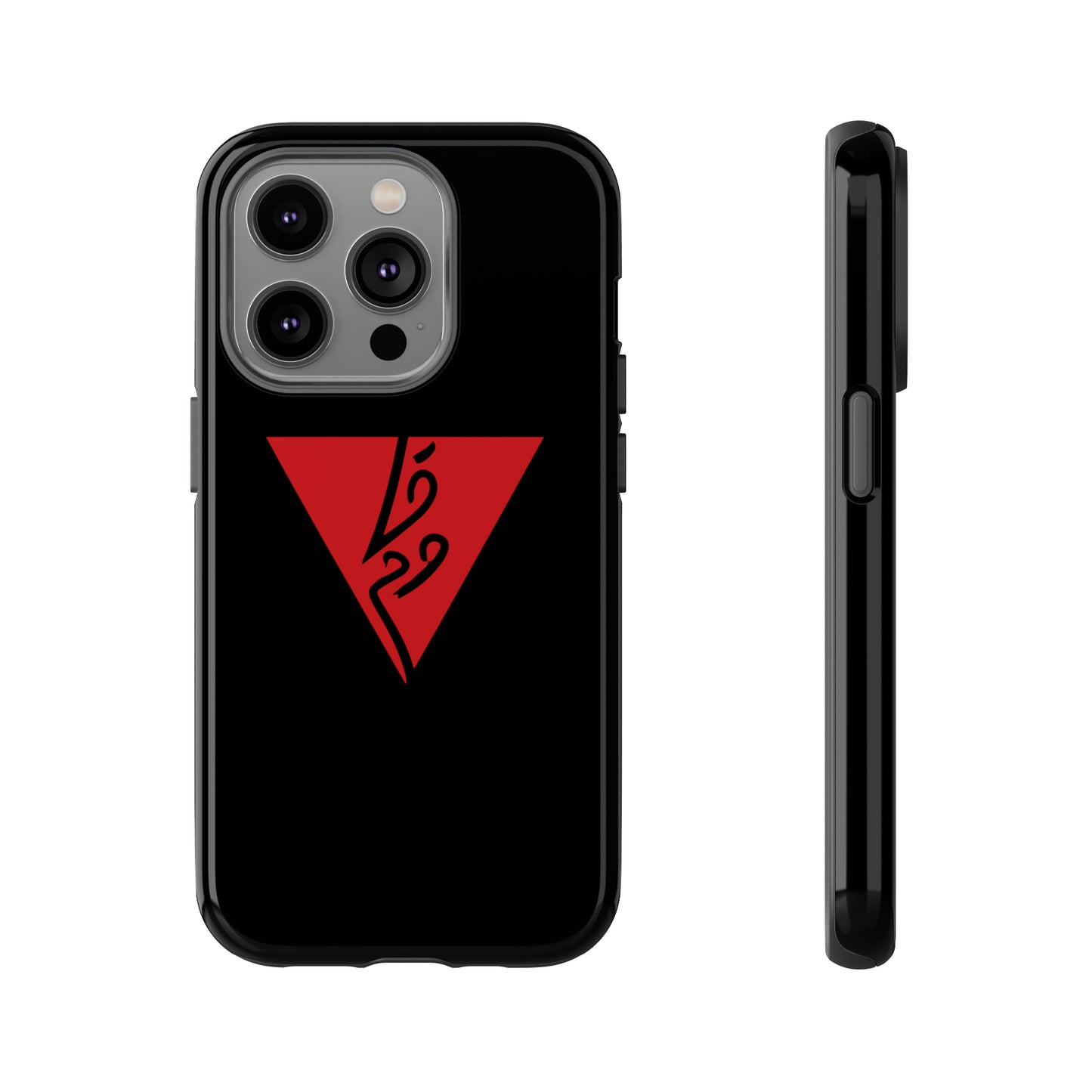 iPhone Tough Case Red Triangle