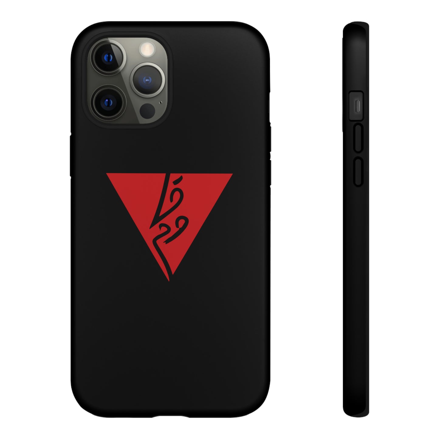 iPhone Tough Case Red Triangle