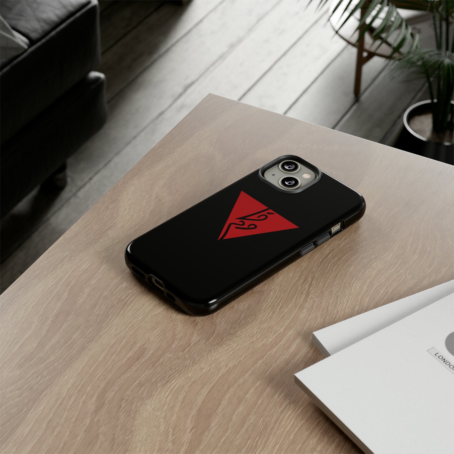 iPhone Tough Case Red Triangle