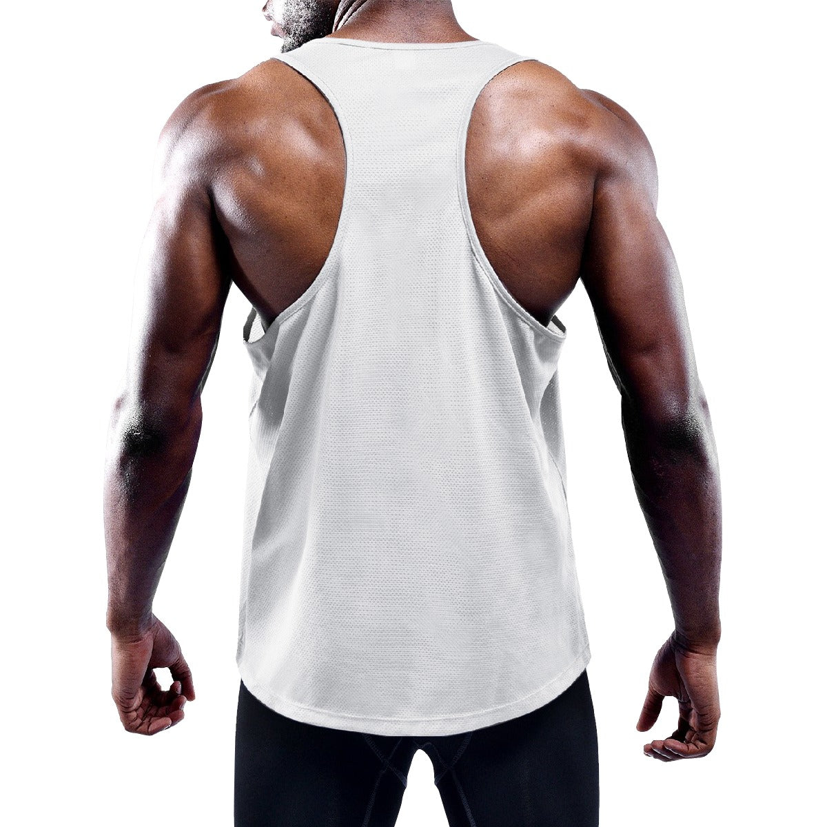 All-Over Print Men's Slim Y-Back Muscle Tank Top