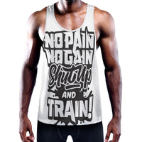 All-Over Print Men's Slim Y-Back Muscle Tank Top