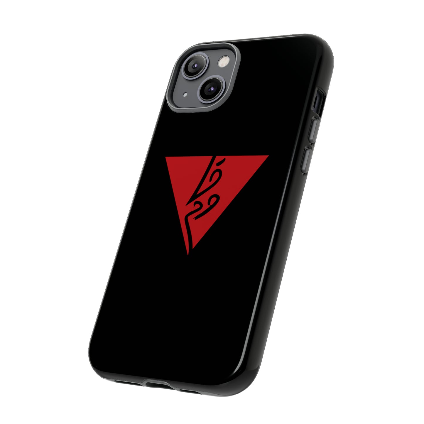 iPhone Tough Case Red Triangle