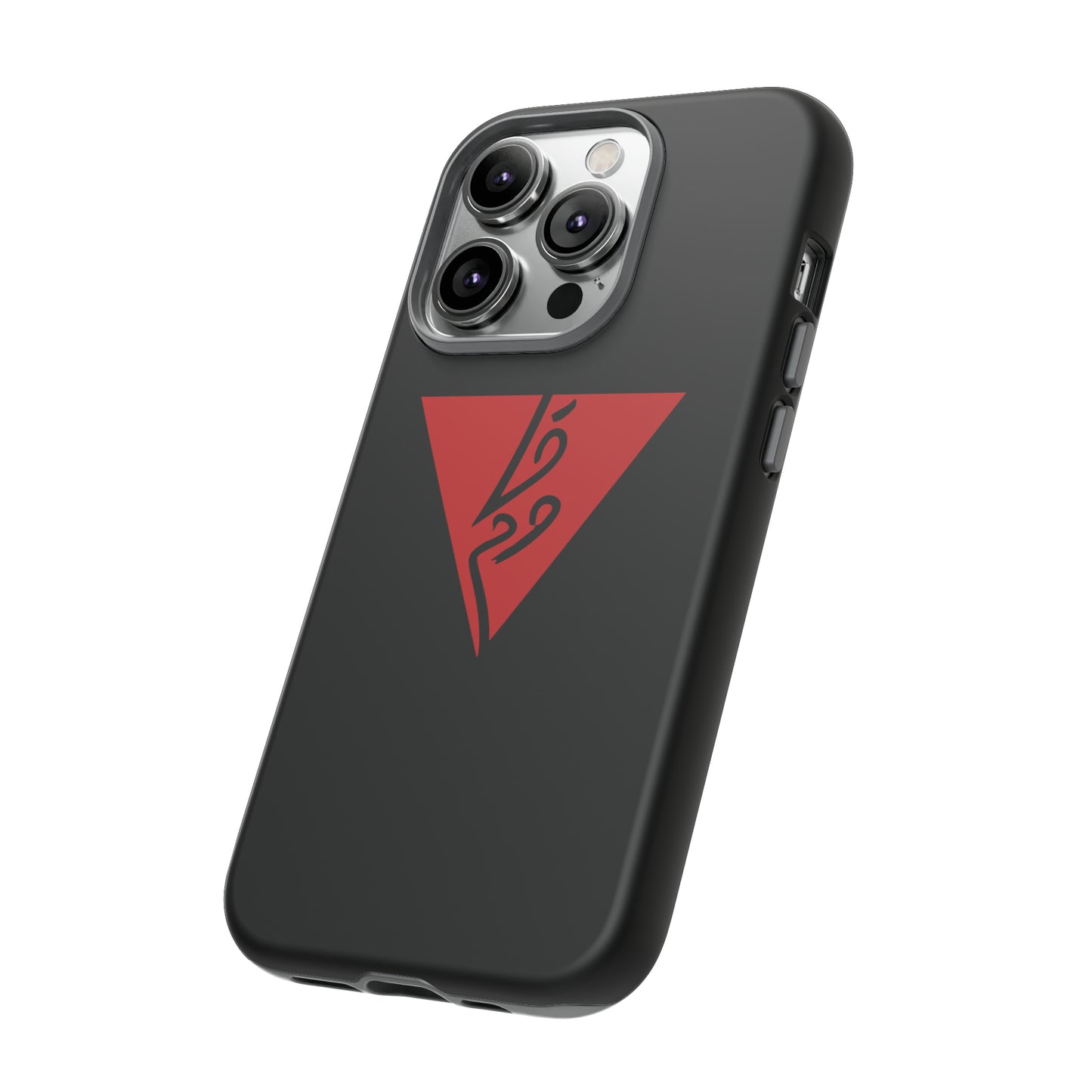 iPhone Tough Case Red Triangle