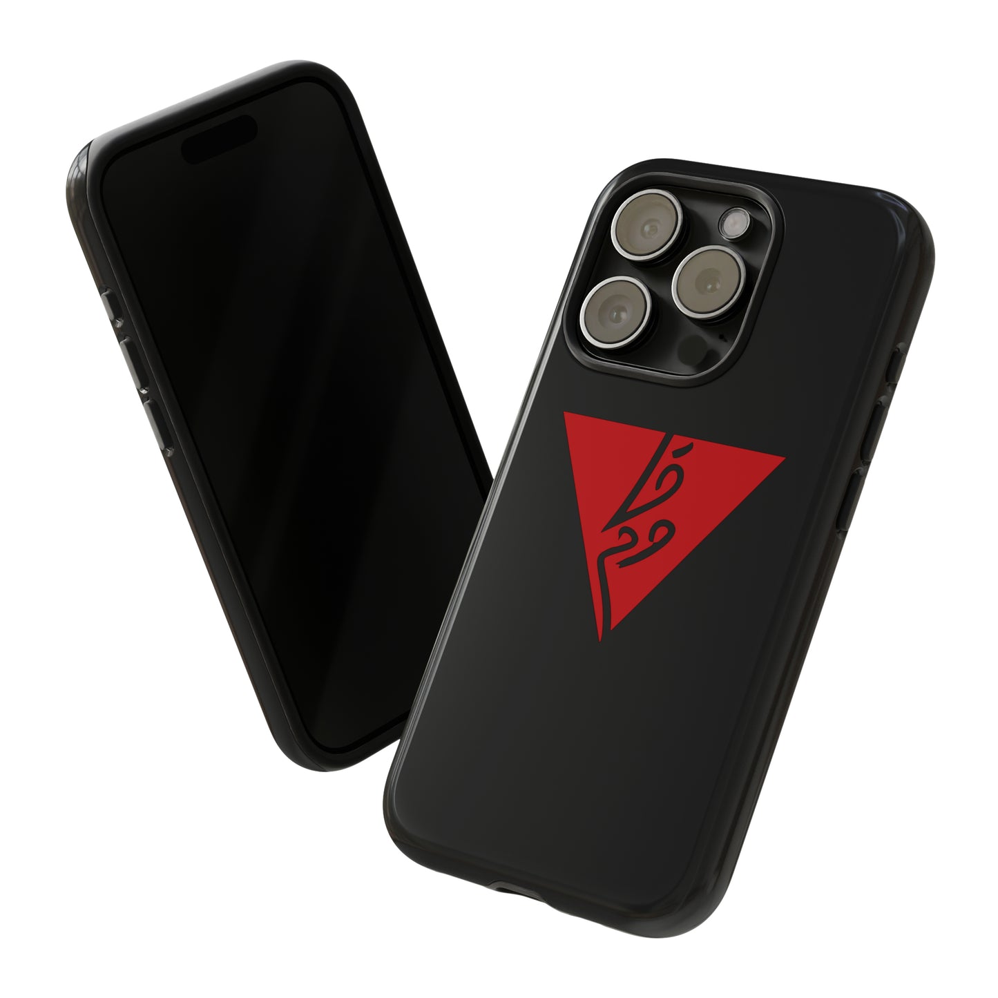 iPhone Tough Case Red Triangle