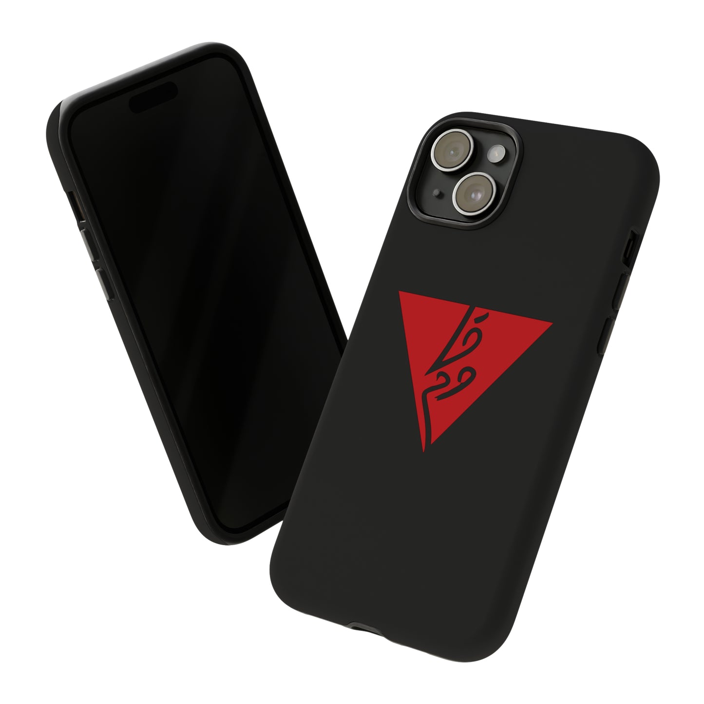 iPhone Tough Case Red Triangle