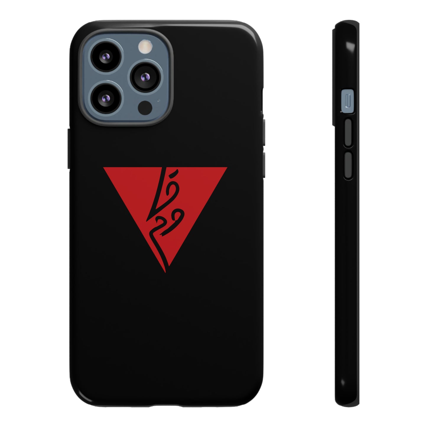 iPhone Tough Case Red Triangle