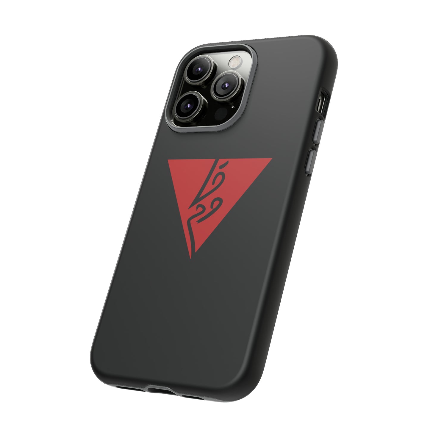 iPhone Tough Case Red Triangle