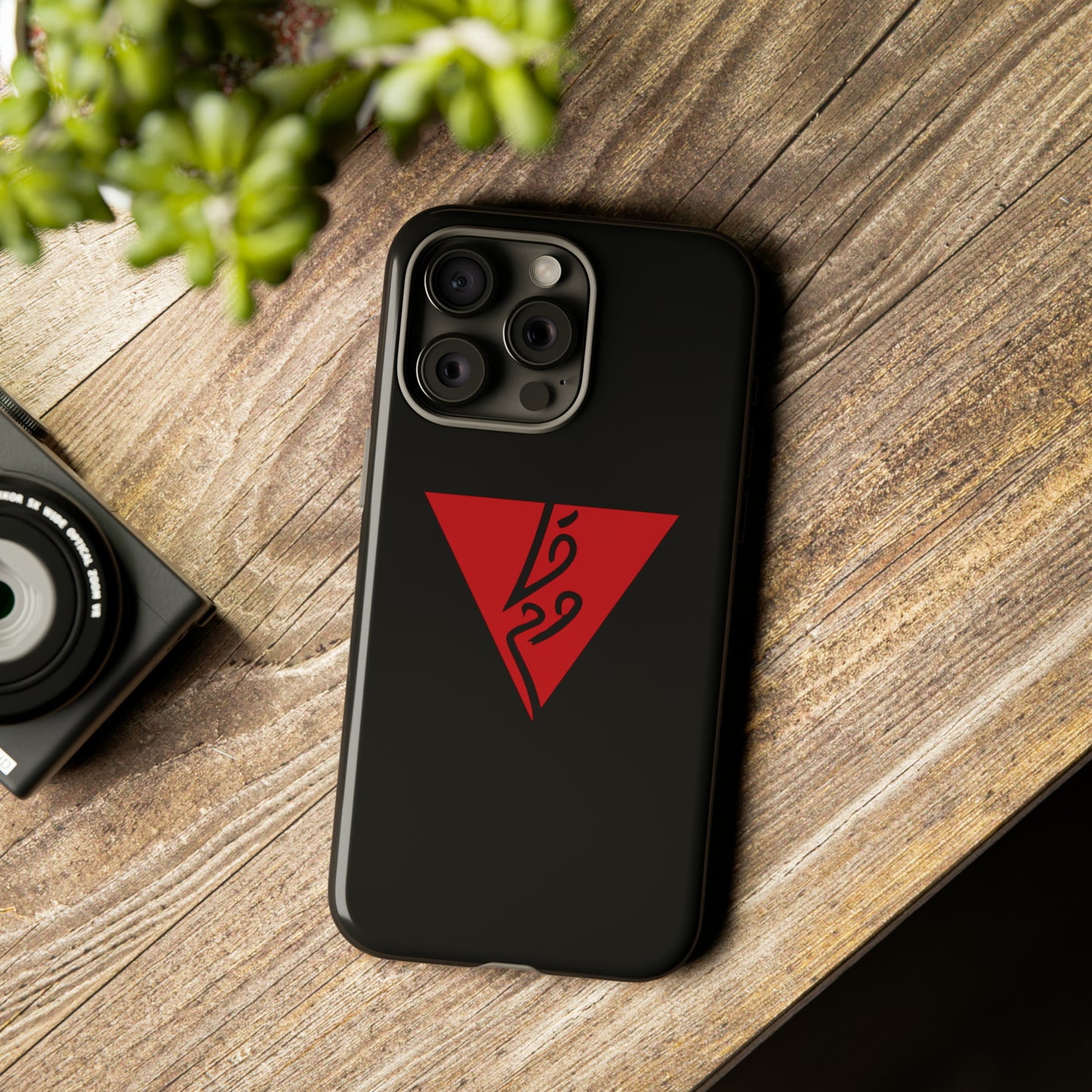 iPhone Tough Case Red Triangle